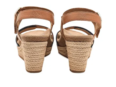 Aetrex Ashley Adjustable Wedge Sandals In Multi