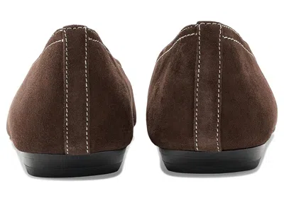 Veronica Beard Bancroft Pointed Toe Flat In Brown