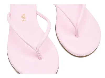 Tkees Tubular Lily Flip Flops Powder Pink