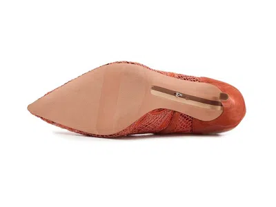 Sam Edelman Hazel Mesh Pointed Toe Pump In Red