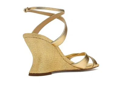 Sam Edelman Davi Ankle Strap Wedge Sandal In Multi