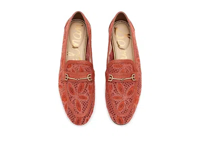 Sam Edelman Loraine Mesh Flat In Red