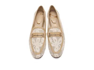 Sam Edelman Loraine Mesh Flat In White