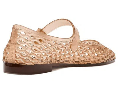Sam Edelman Michaela Jelly Flats Transparent Brown In Brown