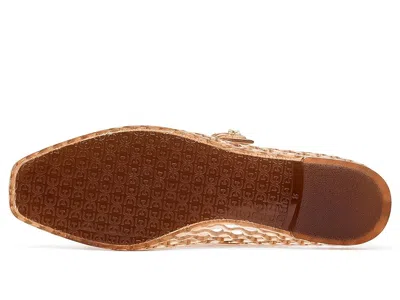Sam Edelman Michaela Jelly Flats Transparent Brown In Brown