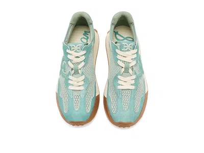 Sam Edelman Langley Mesh Sneaker In Blue