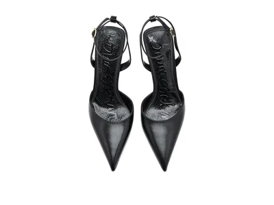 Sam Edelman Ankle Strap Pointed Toe Pump In Black