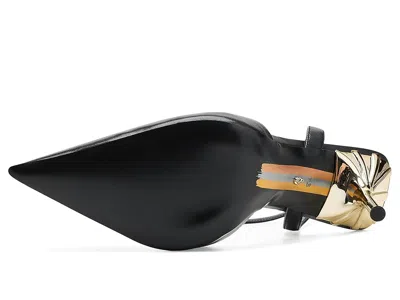 Sam Edelman Ankle Strap Pointed Toe Pump In Black