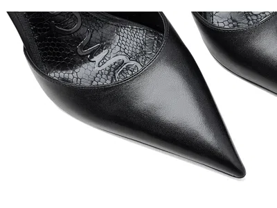 Sam Edelman Ankle Strap Pointed Toe Pump In Black