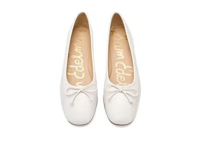 Sam Edelman Alie Ballet Flat In White