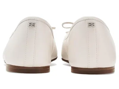Sam Edelman Alie Ballet Flat In White