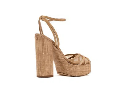 Sam Edelman Sandy Ankle Strap Platform Sandal In Multi