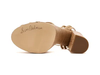 Sam Edelman Sandy Ankle Strap Platform Sandal In Multi