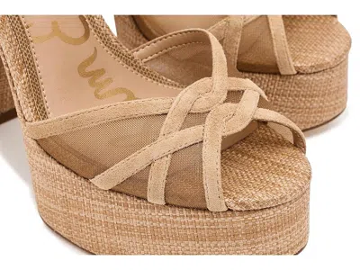 Sam Edelman Sandy Ankle Strap Platform Sandal In Multi