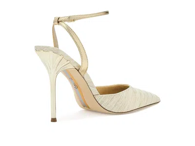 Sam Edelman Ankle Strap Pointed Toe Pump In Multi