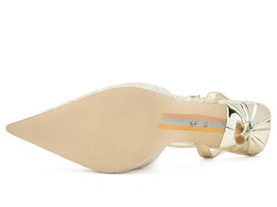 Sam Edelman Ankle Strap Pointed Toe Pump In Multi