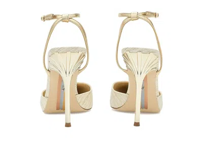 Sam Edelman Ankle Strap Pointed Toe Pump In Multi