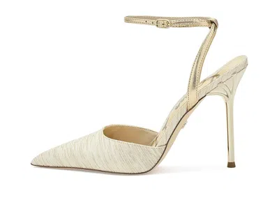 Sam Edelman Ankle Strap Pointed Toe Pump In Multi