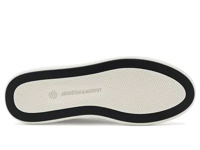 Johnston & Murphy Anders Perforated Sneaker In Black