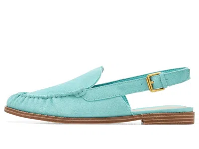 Franco Sarto Sully Leather Slingback In Blue