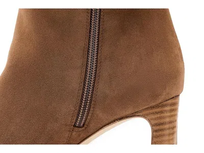 Stuart Weitzman Babette Platform Zip Boots In Brown