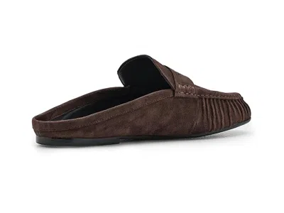 Marc Fisher Ltd Jaynie Almond Toe Loafer Mule In Brown