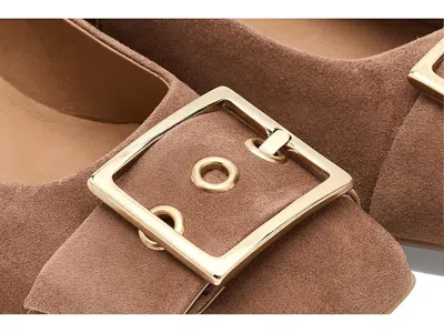 Paul Green Devony Flats In Brown