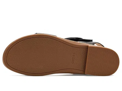 Aetrex Claire Adjustable Sandal In Black