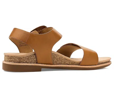 Aetrex Claire Adjustable Sandal In Brown