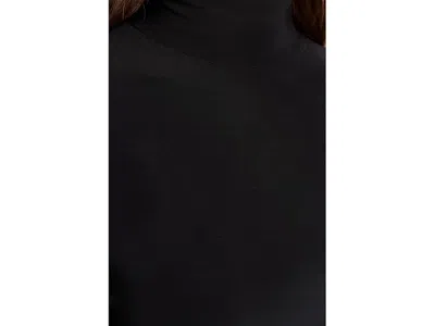 Norma Kamali Pickleball Ruched Stretch-jersey Mini Dress In Black
