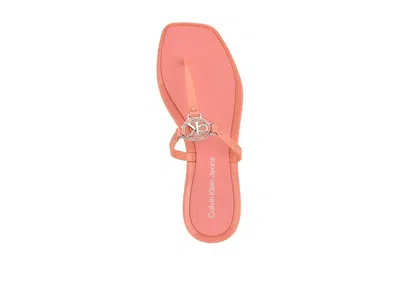 Calvin Klein Ellye Sandal In Pink