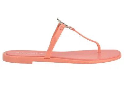 Calvin Klein Ellye Sandal In Pink