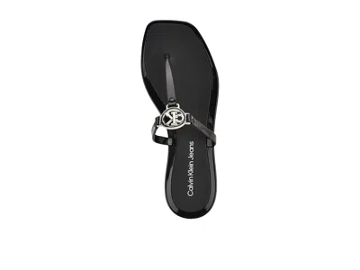 Calvin Klein Ellye Sandal In Black