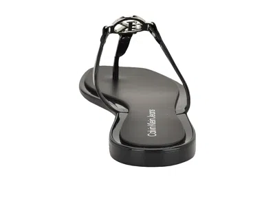 Calvin Klein Ellye Sandal In Black