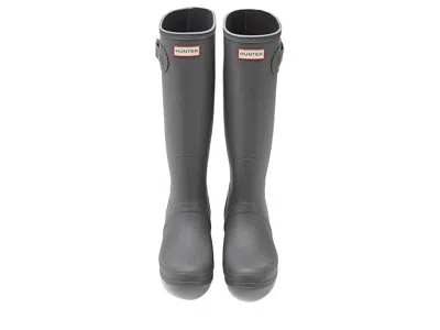 Hunter Original Tall Boots In Gray