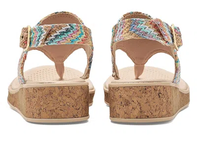 Lifestride Beachy Thong Sandals In Multi
