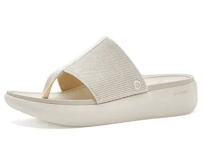 Vionic Aqua Wedge Sandal In Neutral
