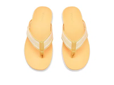 Vionic Indigo Flip Flop In Orange