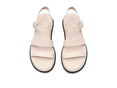 Naturalizer Avenue Ankle Strap Platform Sandal In Neutral