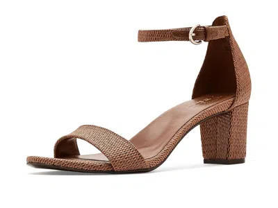 Naturalizer Vera Ankle Strap Sandal In Brown