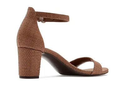 Naturalizer Vera Ankle Strap Sandal In Brown
