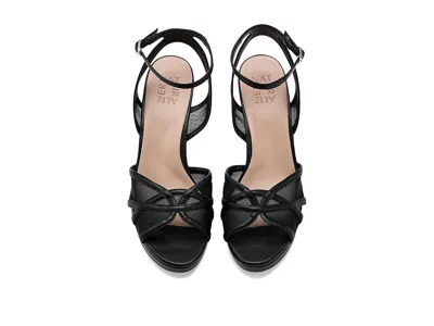 Naturalizer Wide Width Adara Platform Sandal In Black
