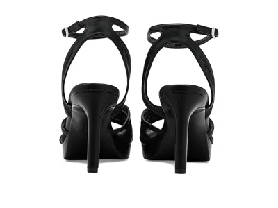 Naturalizer Wide Width Adara Platform Sandal In Black