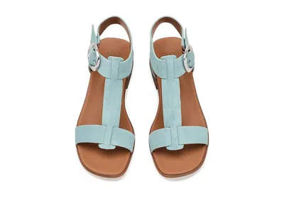 Naturalizer Brandy T-strap Sandal In Blue