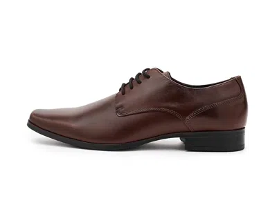 Calvin Klein Jack Plain Toe Derby In Brown