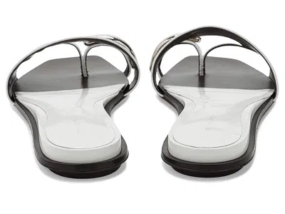 Tory Burch Pierced Slides In White