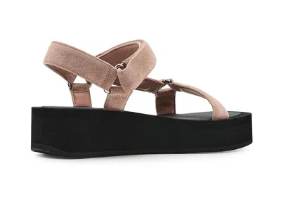 Tory Burch Mellow Platform Sandals In Neutral