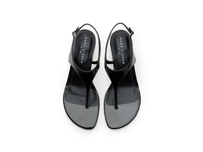 Marc Fisher Ltd Pelysa Ankle Strap Sandal In Black