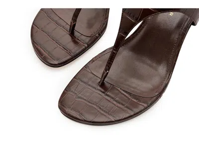 Marc Fisher Ltd Pelysa Ankle Strap Sandal In Brown