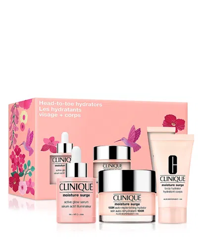 Clinique 3-pc. Head-to-toe Hydrator Skincare Gift Set In Transparent
